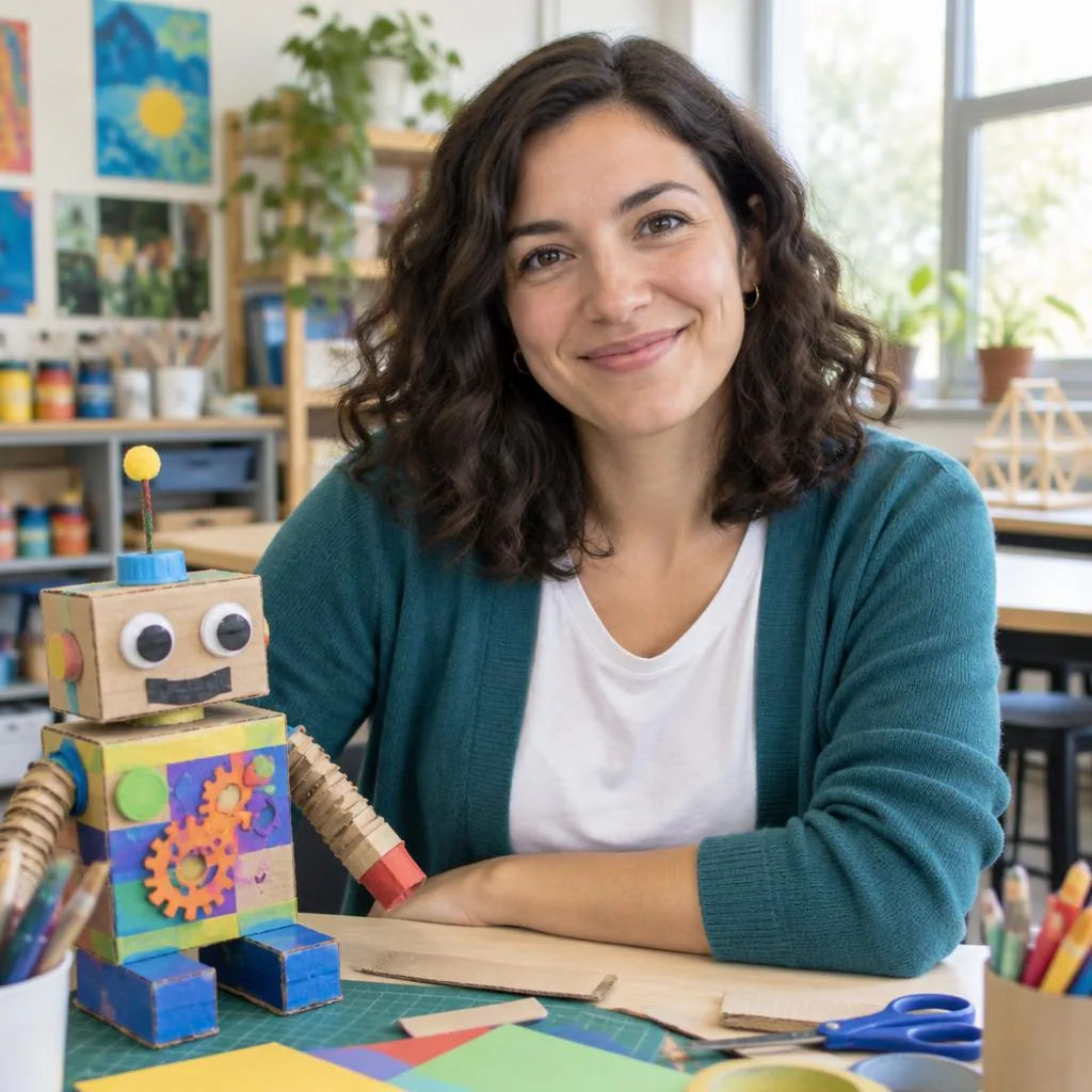 AI-generated example portrait of Parvaneh